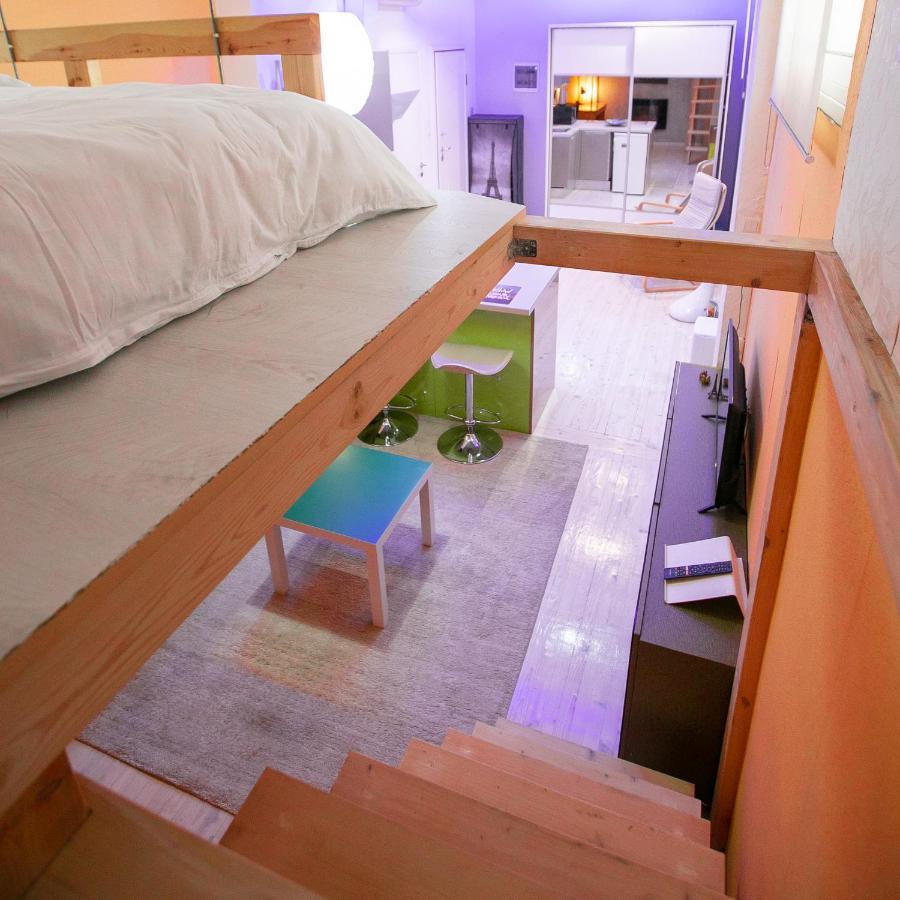 Orange And Blue Studio Downtown 5 Min From White Tower Apartment Tesalonika Bagian luar foto