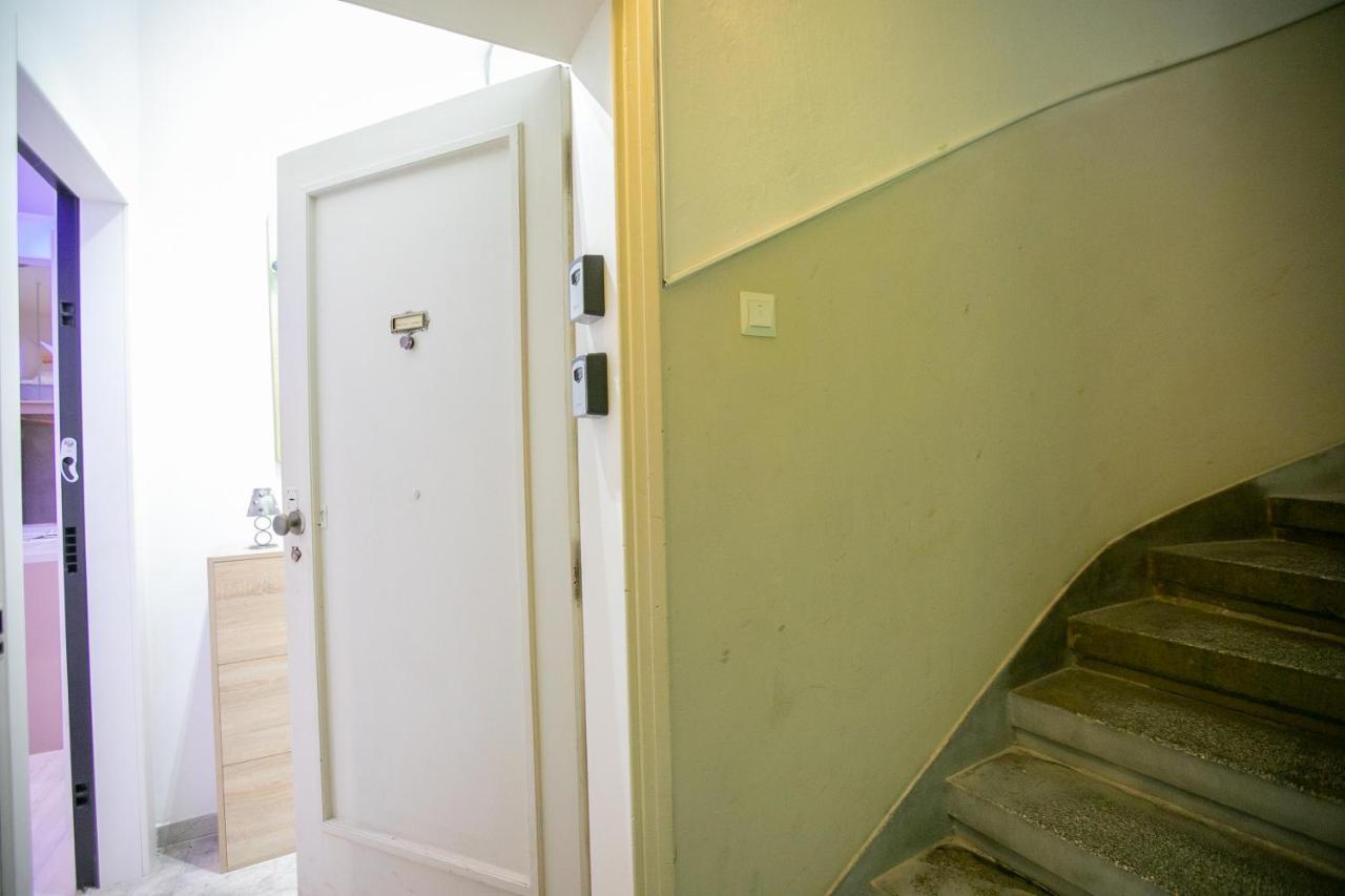 Orange And Blue Studio Downtown 5 Min From White Tower Apartment Tesalonika Bagian luar foto